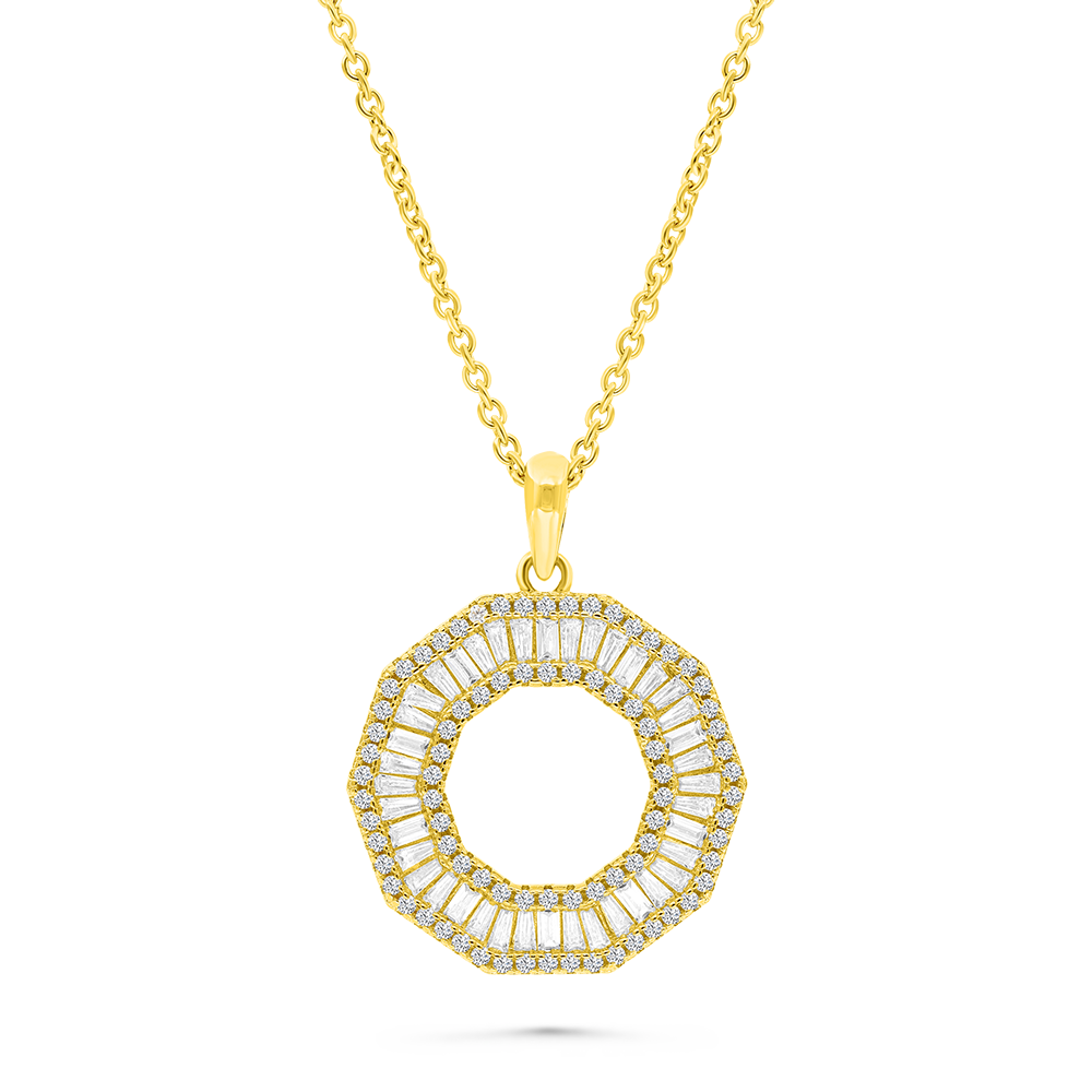 Sterling Silver 925 Necklace Gold Plated