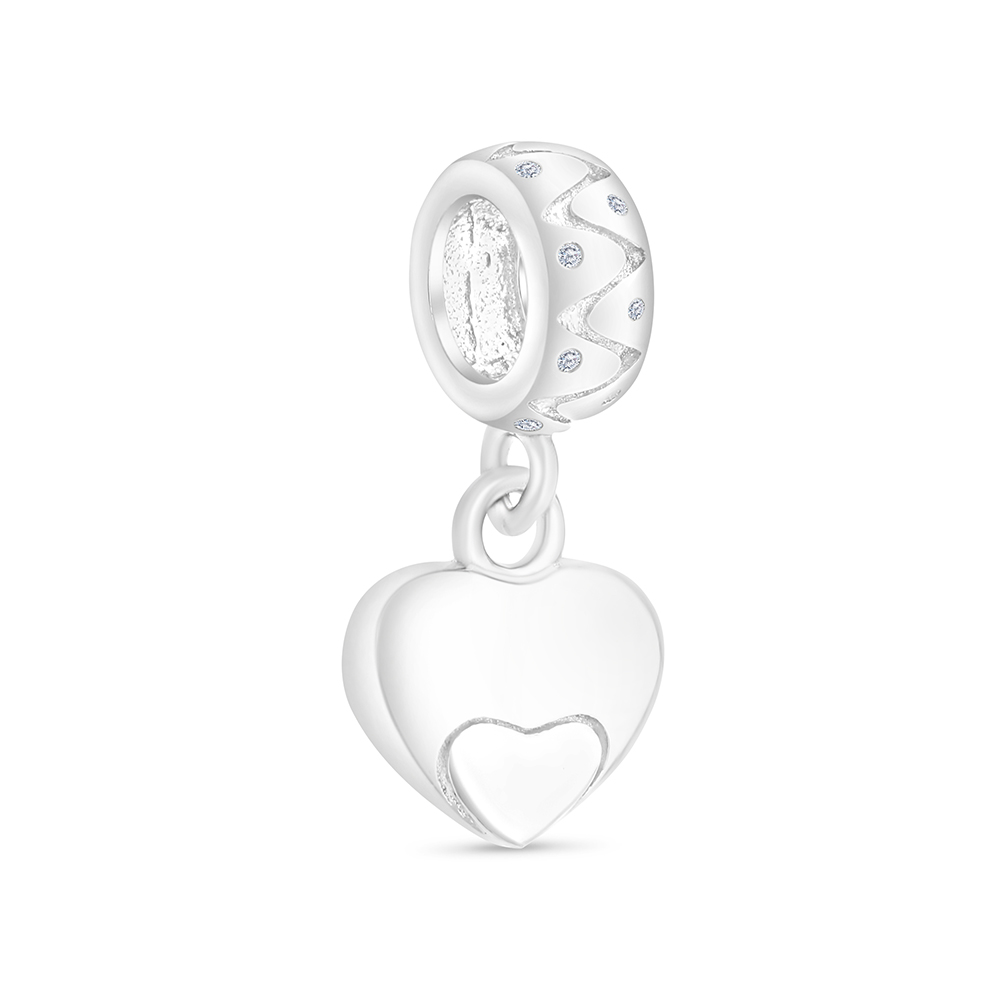 Sterling Silver 925 Pendant Rhodium Plated