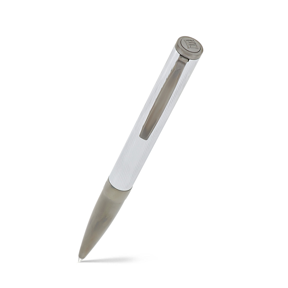 Fayendra Luxury Pen Silver And Gray Plated 