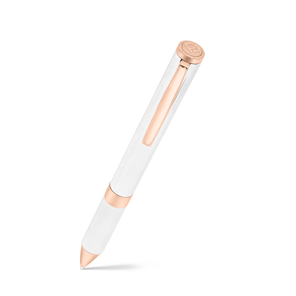 Fayendra Luxury Pen Silver And Roes Gold Plated 