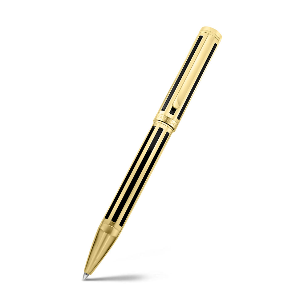 Fayendra Luxury Pen Gold And Black  Plated Embedded With Special Design