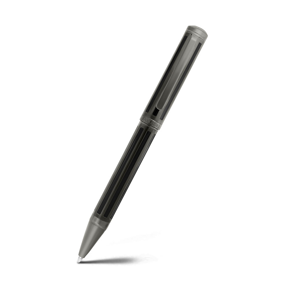 Fayendra Luxury Pen Gray And Black And Black  Plated Embedded With Special Design