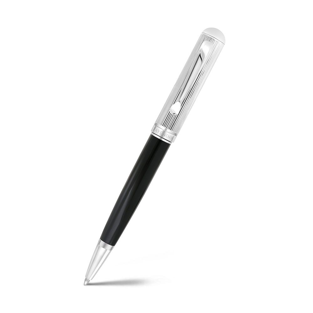 Fayendra Luxury Pen Silver And Black Plated