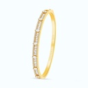 Sterling Silver 925 Bangle Gold Plated