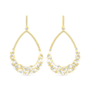 Sterling Silver 925 Earring Gold Plated