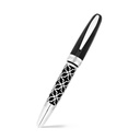 Fayendra Pen Silver plated Black resin