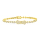 Sterling Silver 925 Bracelet Gold Plated