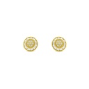 Sterling Silver 925 Earring Gold Plated