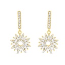 Sterling Silver 925 Earring Gold Plated