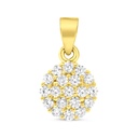 Sterling Silver 925 Pendant Gold Plated