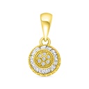 Sterling Silver 925 Pendant Gold Plated