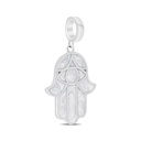 Sterling Silver 925 Pendant Rhodium Plated