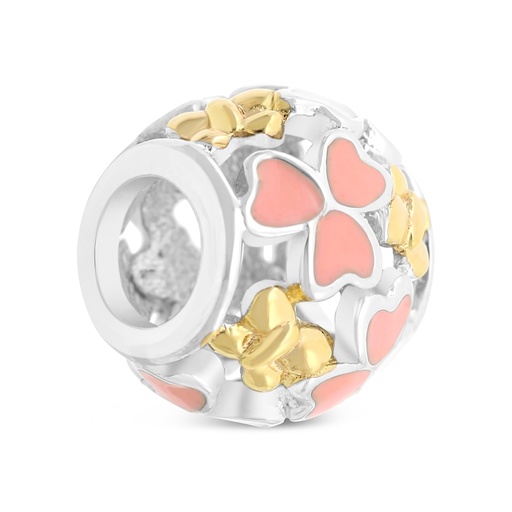 [BCB2800000000A273] Sterling Silver 925 CHARM Rhodium And Gold Plated