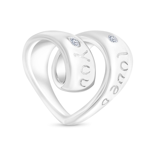 [BCB01WCZ00000A356] Sterling Silver 925 CHARM Rhodium Plated