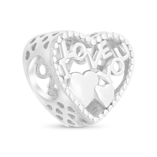 [BCB0100000000A375] Sterling Silver 925 CHARM Rhodium Plated