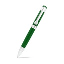 Fayendra Pen Rhodium Plated  And green lacquer