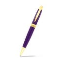 Fayendra Pen Gold Plated purple lacquer
