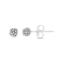 Sterling Silver 925 Earring Embedded With Marcasite Stones