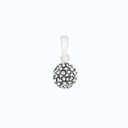 Sterling Silver 925 Pendant Embedded With Marcasite Stones