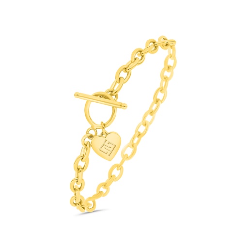 [BRC0200000000B099] Sterling Silver 925 Bracelet Gold Plated 