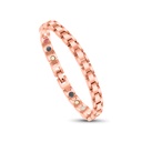 Stainless Steel Bracelet, Rose Gold Plated For Men 316L