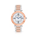 Stainless Steel 316 Watch Steel And Rose Gold Color For Men - SILVER DIAL