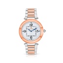 Stainless Steel 316 Watch Steel And Rose Gold Color For Men - SILVER DIAL