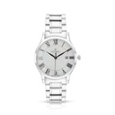 Stainless Steel 316 Watch Silver Color For Men - WHITE DIAL