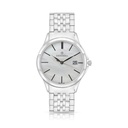 Stainless Steel 316 Watch Silver Color For Men - WHITE DIAL