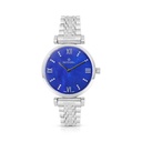 Stainless Steel 316 Watch Silver Color - BLUE DIAL