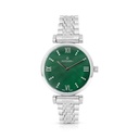 Stainless Steel 316 Watch Silver Color - GREEN DIAL