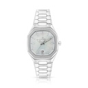 Stainless Steel 316 Watch Silver Color For Men - WHITE DIAL