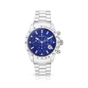 Stainless Steel 316 Watch Silver Color - BLUE DIAL