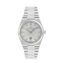 Stainless Steel 316L Watch Silver Color For Men - white MOP dial 