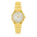 Stainless Steel 316L Watch Golden Color - coffee MOP dial 